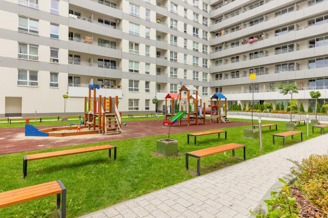 Apartment With Ac Warsaw Mokotow Business Centre By Noclegi Renters Eksteriør billede